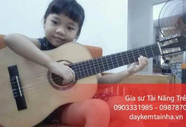 Những lý do nên cho trẻ học Guitar