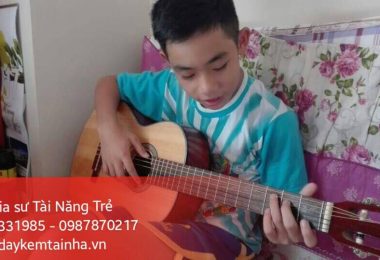 Nhận gia sư dạy đàn Guitar tại quận Bình Tân