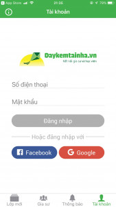 App Daykemtainha.vn Guitar